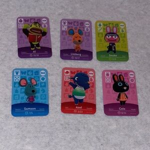 Animal Crossing New Horizons Amiibo Cards